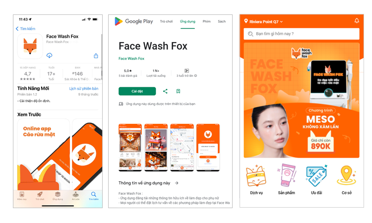 Face wash Fox